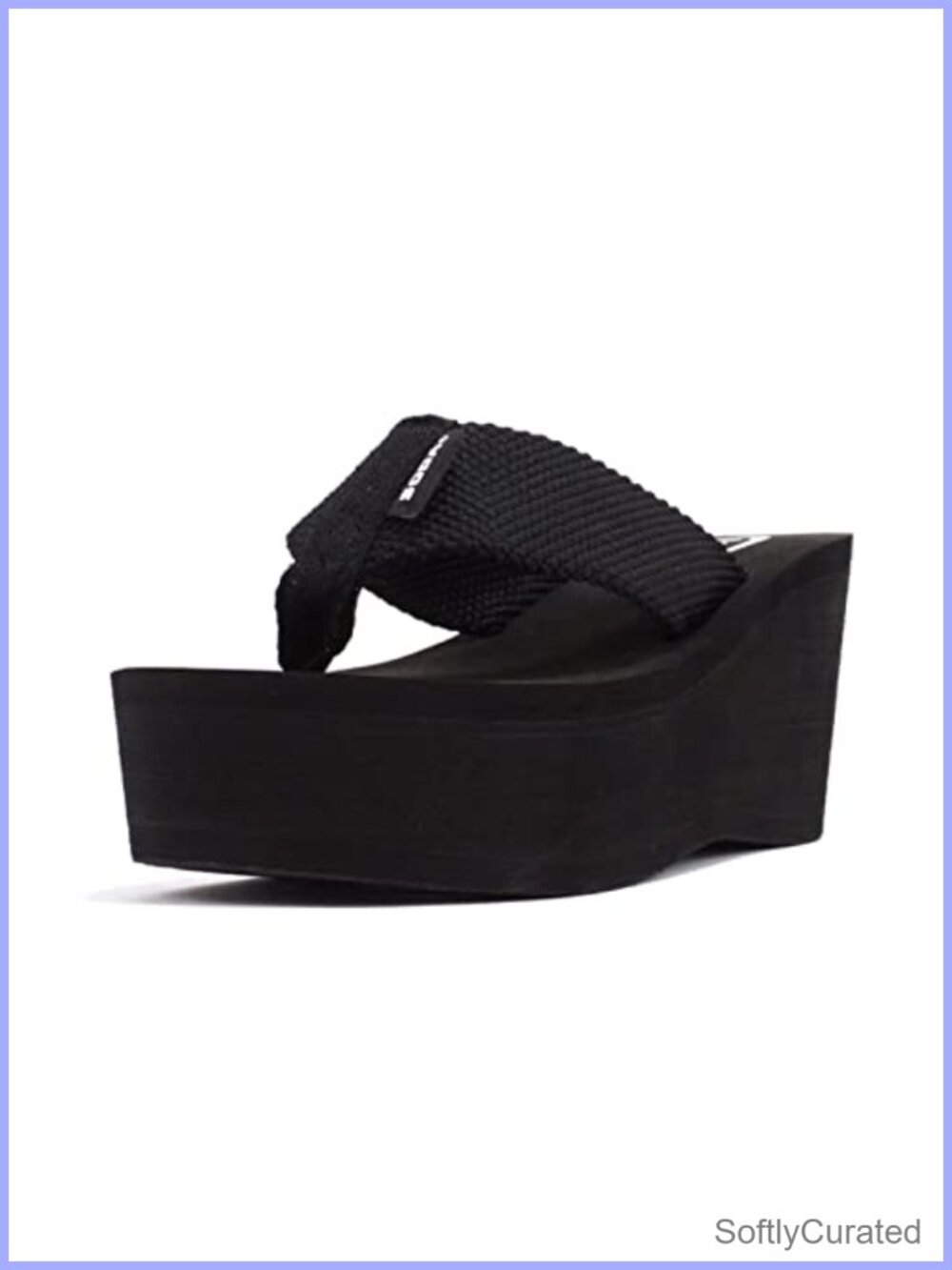 Soda Oxley-S EVA Platform Flip Flop Slip On Casual Thong Sandals